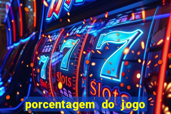 porcentagem do jogo fortune tiger